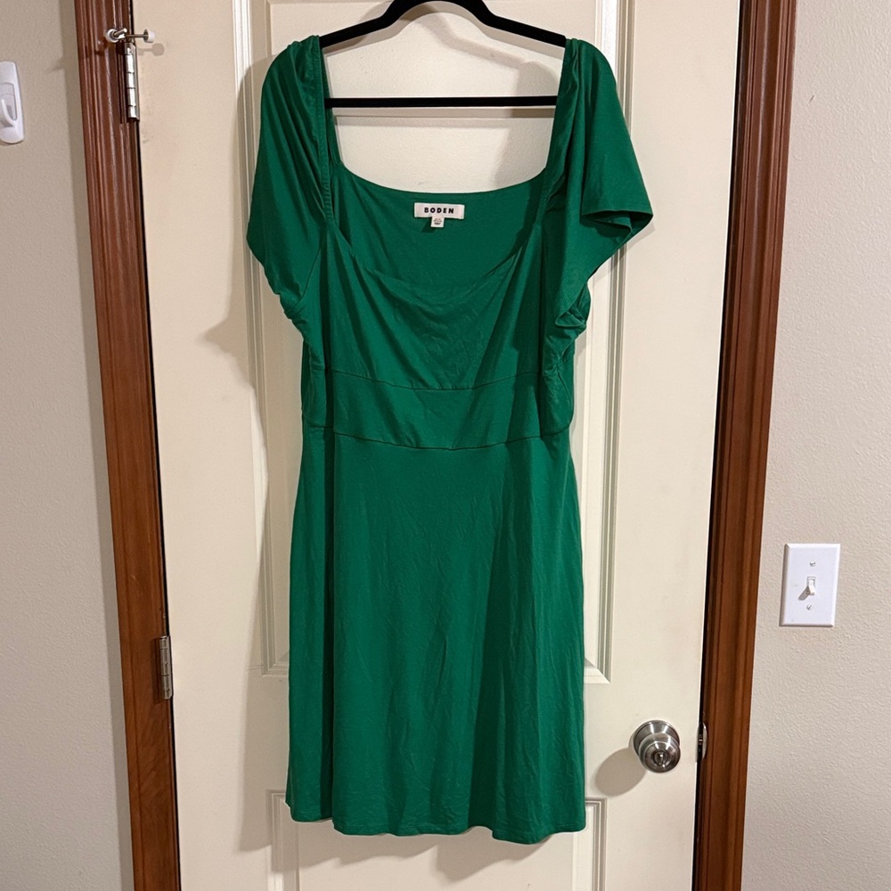 Boden Jade Green Mini Dress